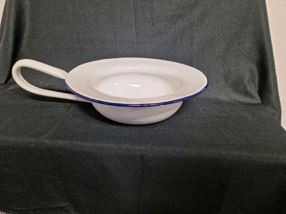 Emaille Pfanne, Deko