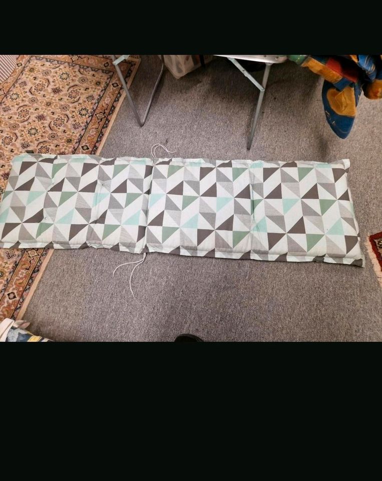 Auflage für eine Gartenliege 165 cm lang 44 cm breit