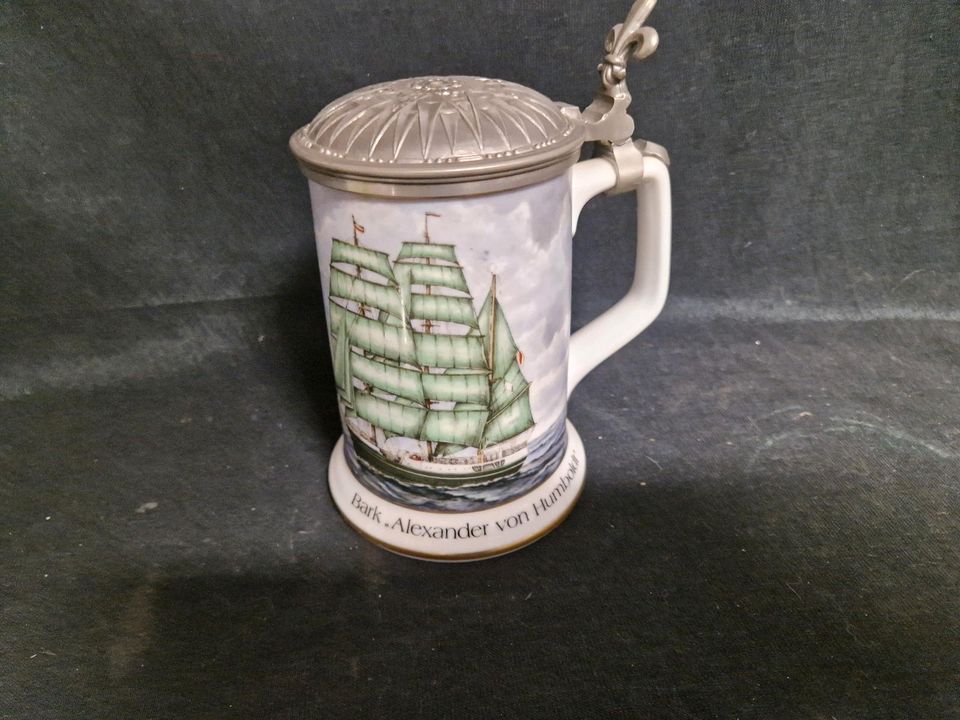 Kaiser, Bierkrug, Bark Alexander von Humboldt,
