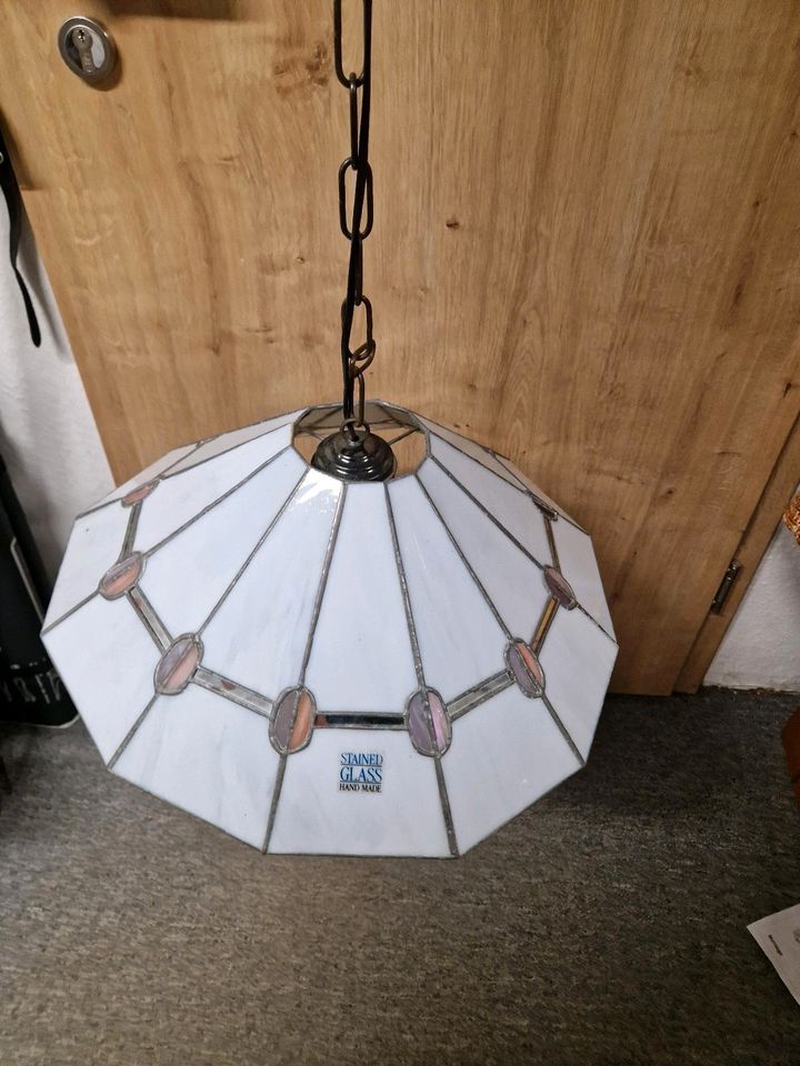 Deckenlampe, Tiffany , Stained Glass Hand Made