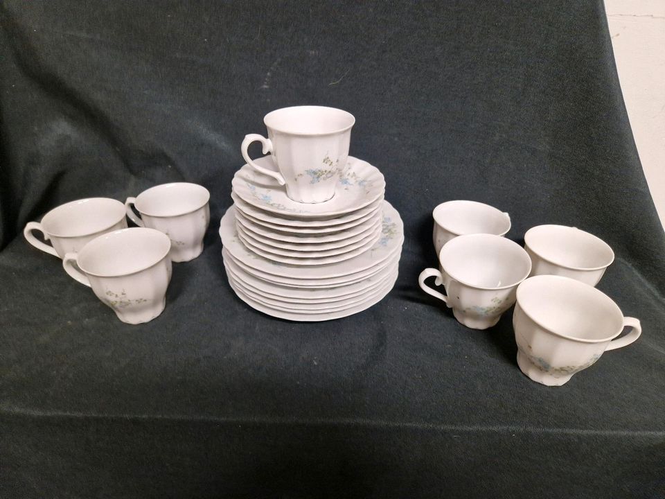 Kaffeeservice Eschenbach Toledo Vergissmeinich