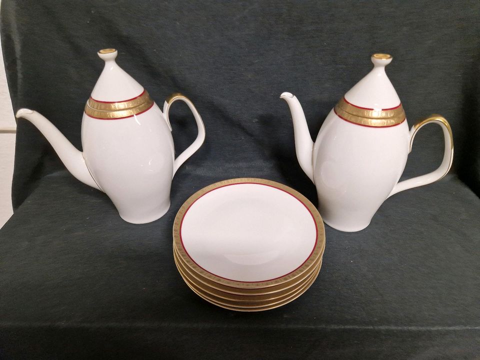 Melitta, Friesland Kaffeekanne, Kuchenteller