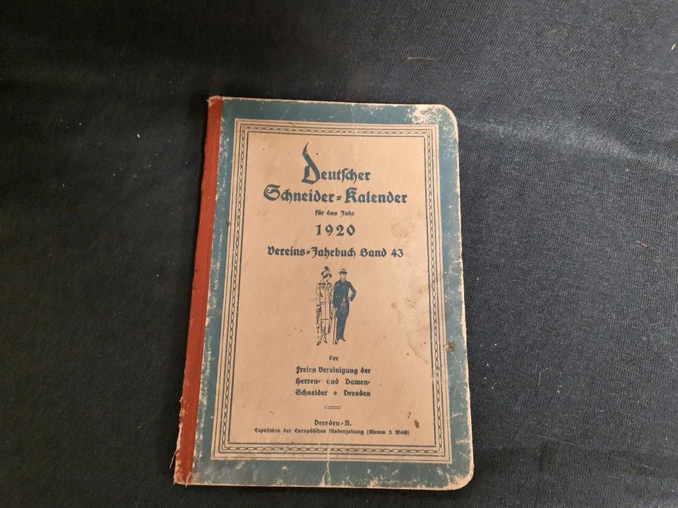 Deutscher Schneider Kalender 1920