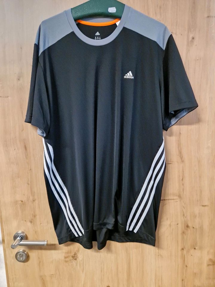 Adidas, Schwarz Funktionsshirt, Trikot , Gr 2Xl