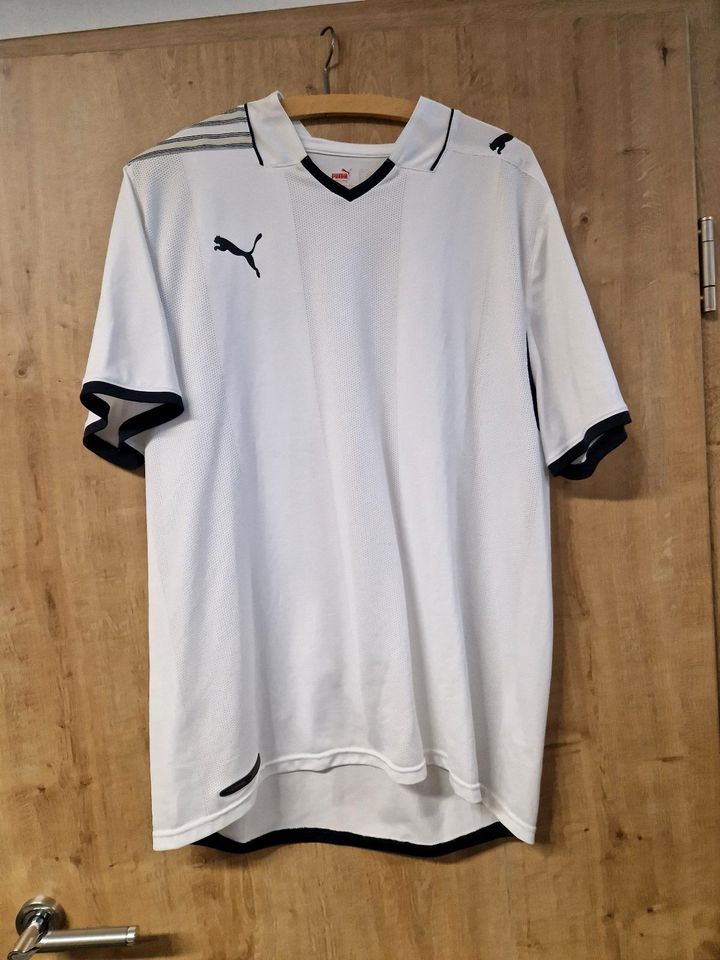 Puma, Funktionsshirt, Weiß , Fußball, 2Xl