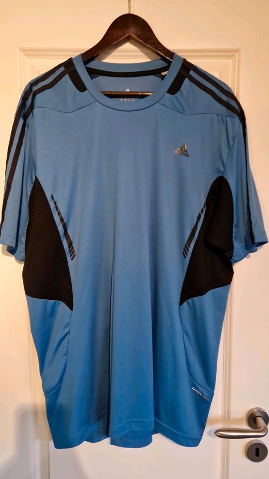 Adidas T- shirt, Blau Gr 2 Xl