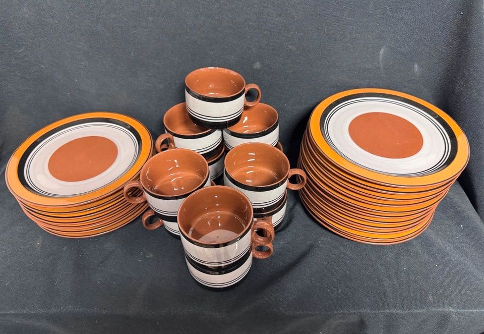 Kaffeetassen Kuchenteller Melitta Friesland Holstein