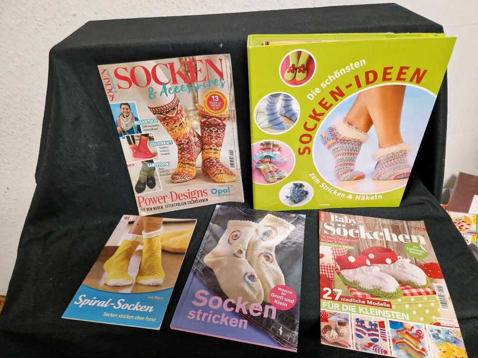 Socken , Stricken, Konvolut
