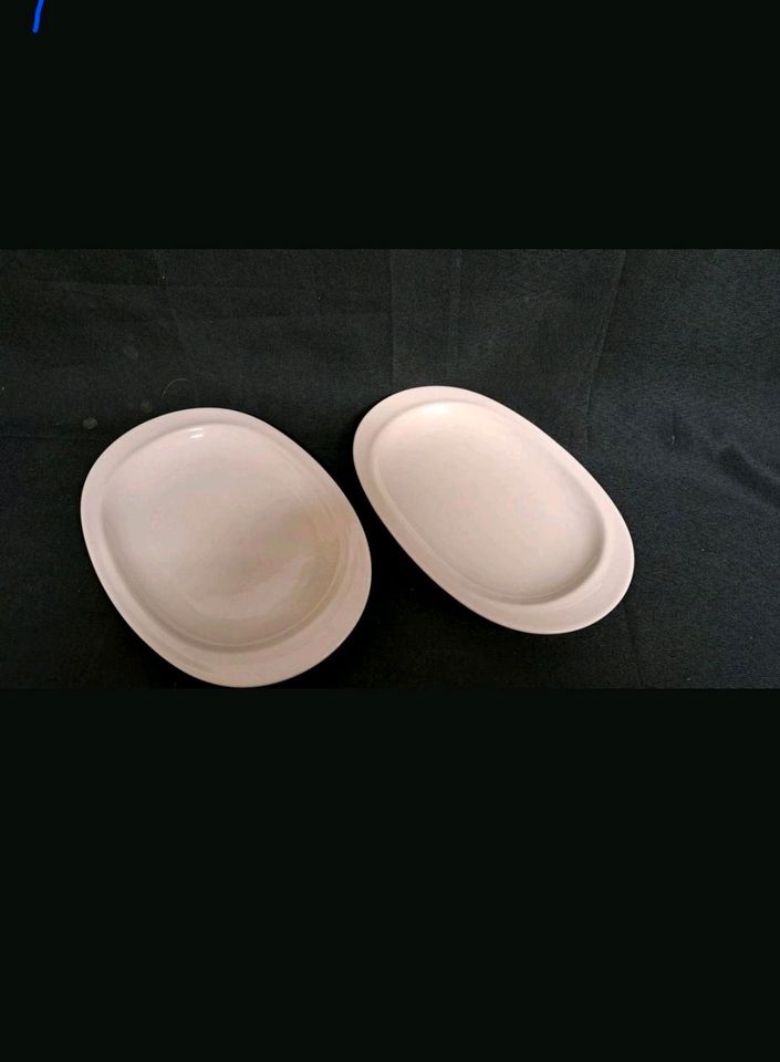 Rosenthal, Servierplatte Weiß 2 Stück 24 x 16 cm