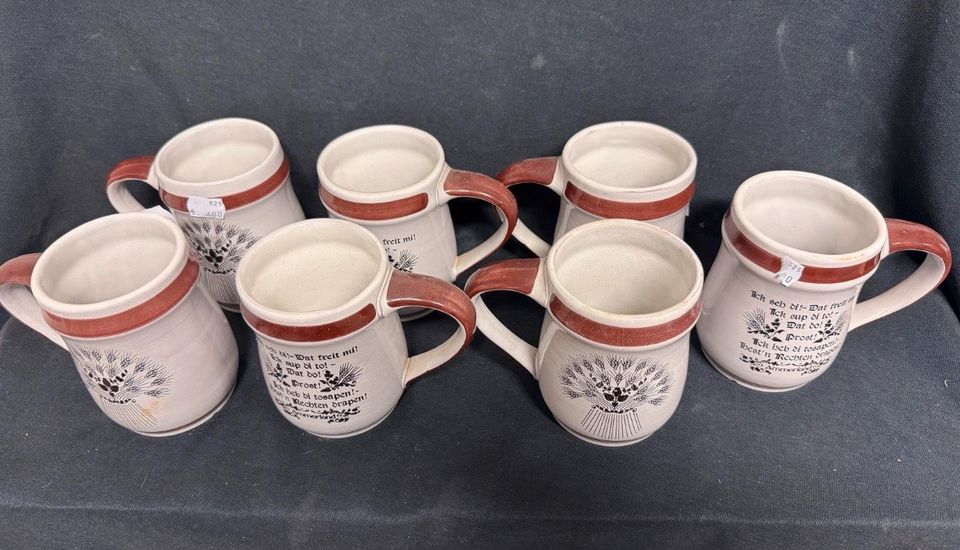 7x Melitta Friesland Ceracron Ammerland Krug
