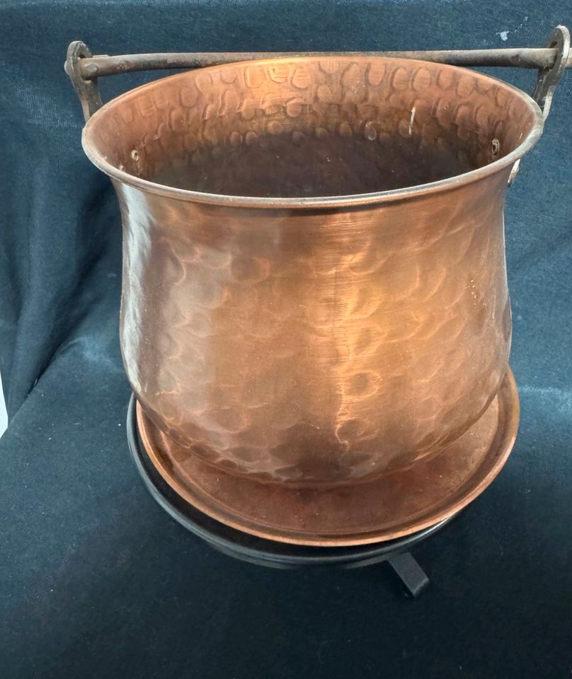 Feuerzangenbowle aus Kupfer