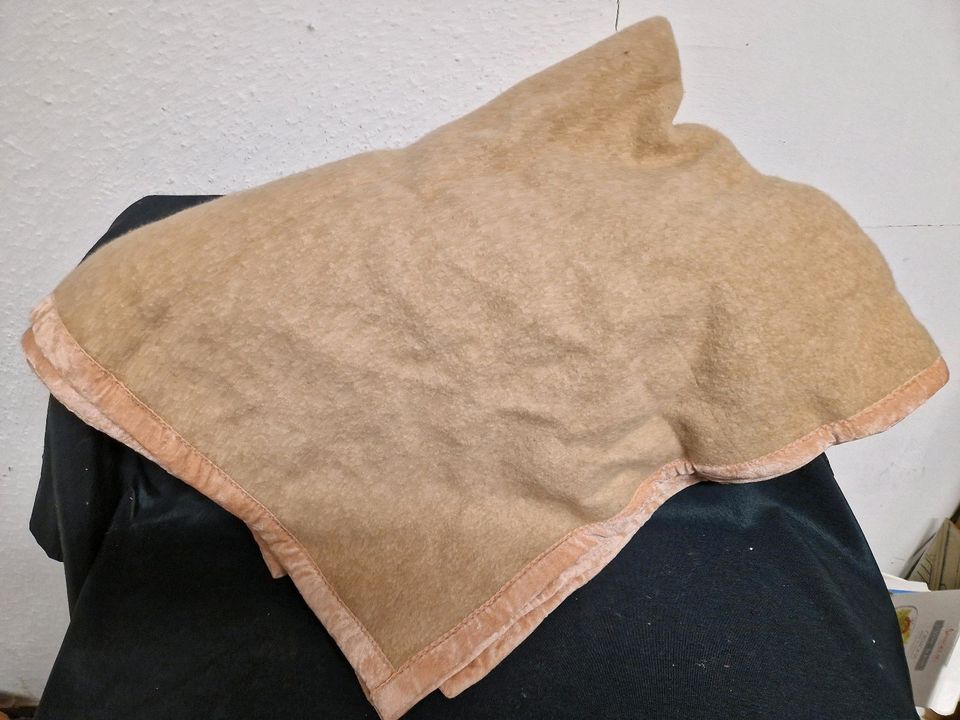 Wolldecke Schurwolle, Cashmere , Zoeppritz
