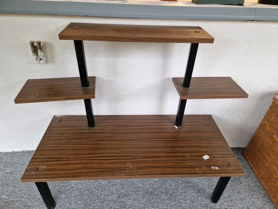 Blumentisch , Retro, Blumenbank