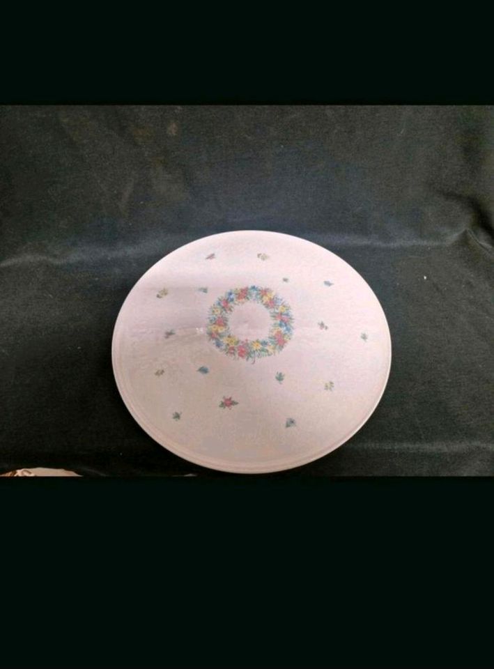 Rosenthal Tortenplatte Romance Garland Blume