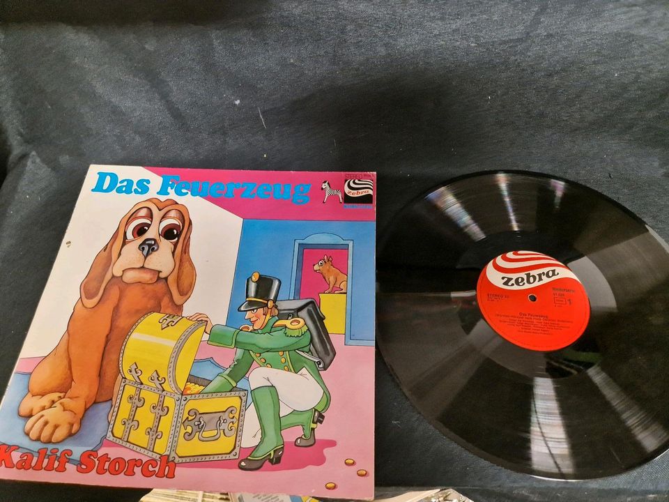 Zebra, Das Feuerzeug, Kalfi Storch , Schallplatte