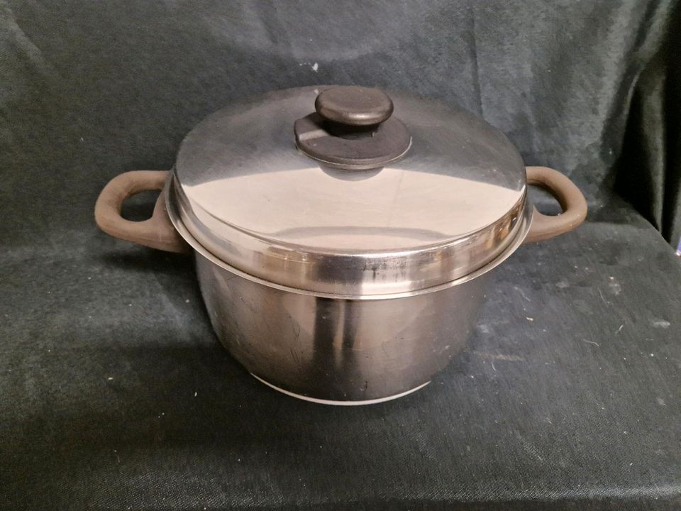 Fissler Kochtopf, Edelstahl