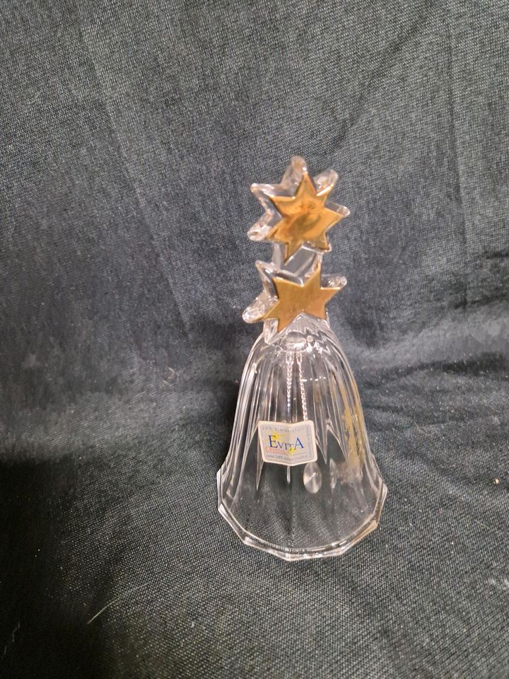 Glas Glocke , Evita, Bleikristall,