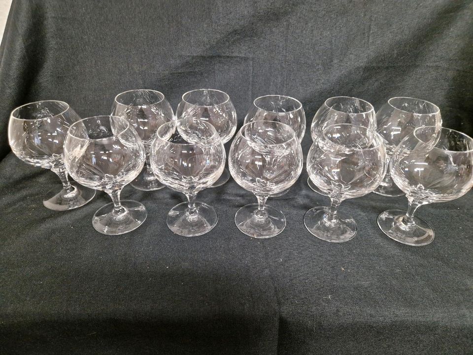 Nachtmann , Cognac, Gläser, Bleikristall
