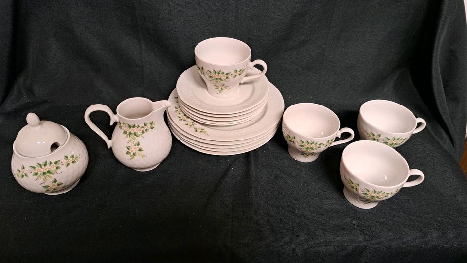 Scherzer Kaffeeservice 4 Kaffeetassen