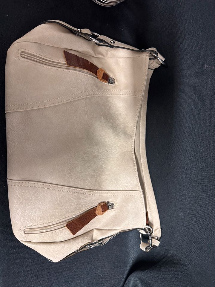 Handtasche Paolo Bags beige
