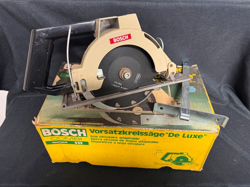 Bosch Vorsatzkreissäge De Luxe S33