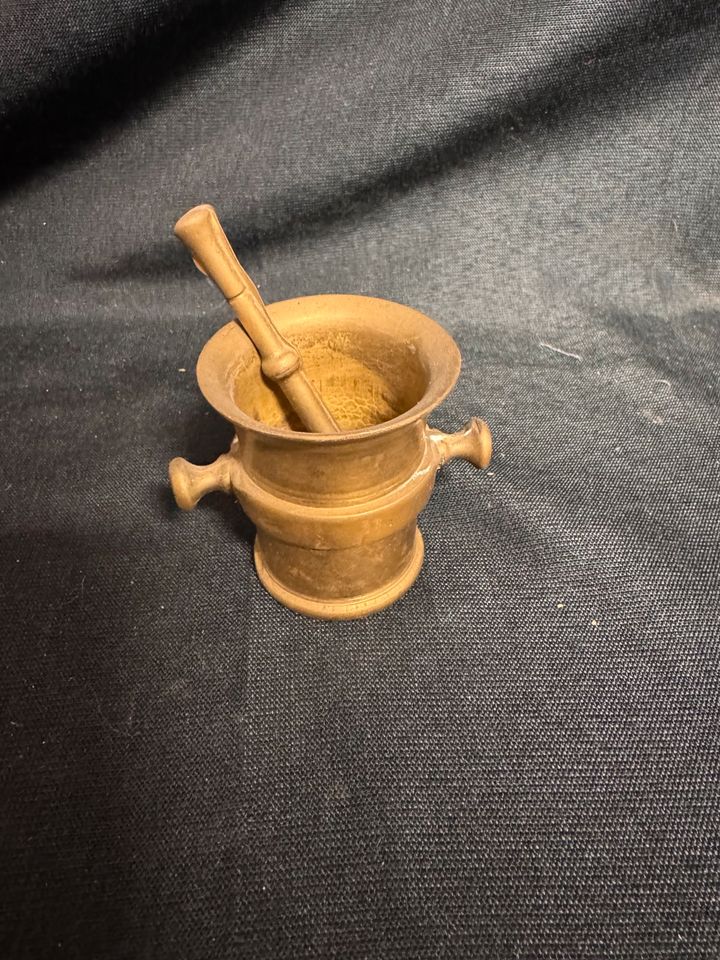 Mörser Messing klein