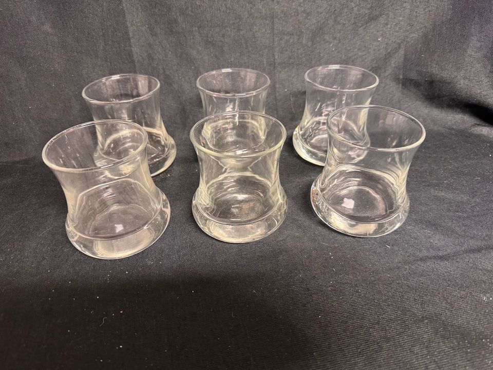 6x Sprudelgläser