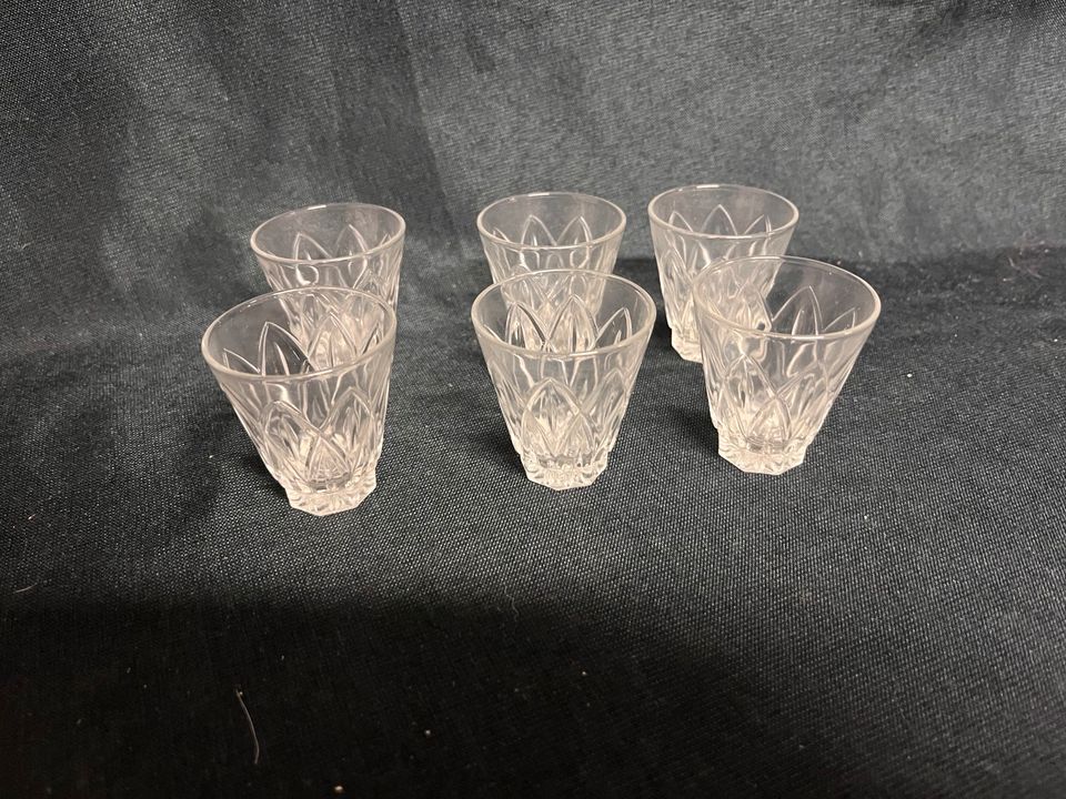 6x Schnapsgläser France