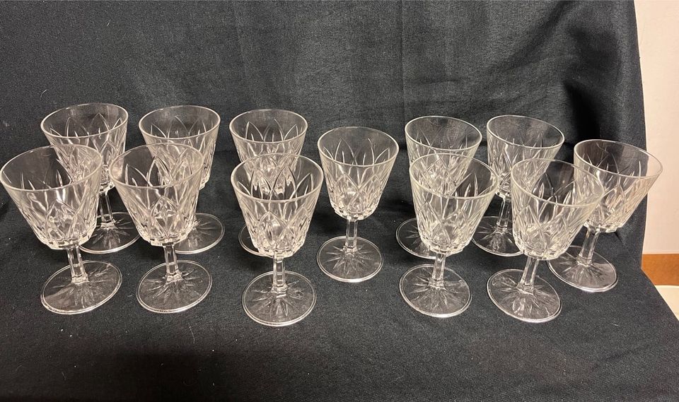 12x Wein Gläser France