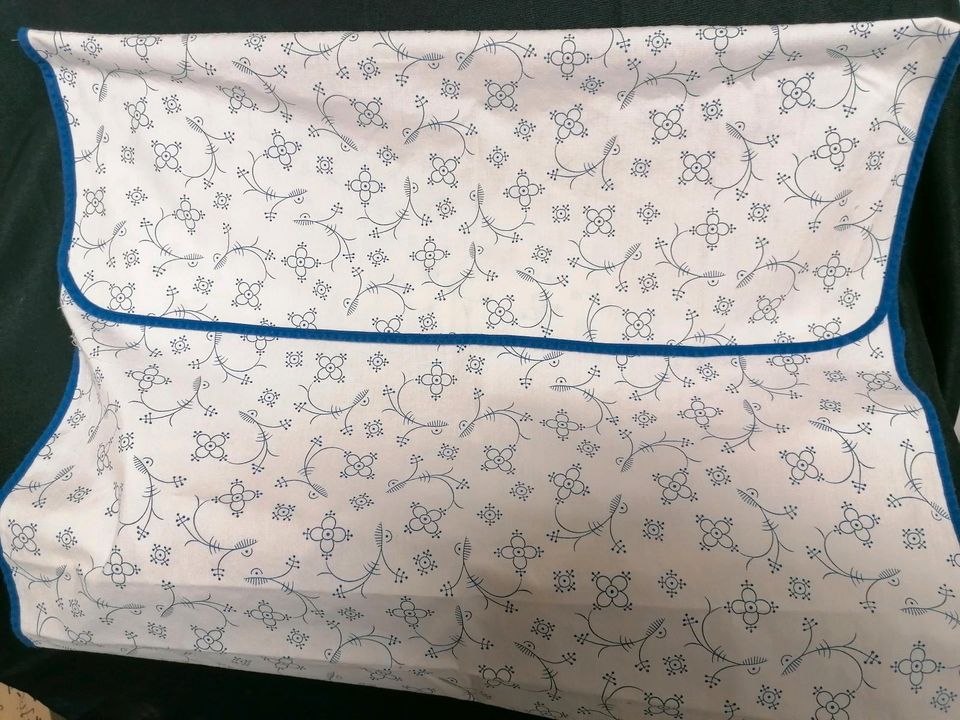 Handtuch Überwurf Indisch Blau Schlaufe fehlt