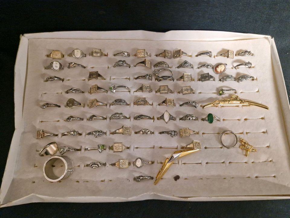 Konvolut, Ringe , Edelstahl
