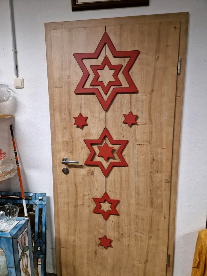 Deko Stern Holz , Weihnachten