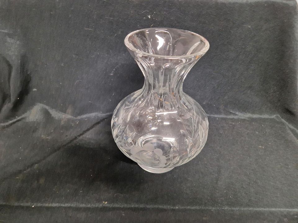 Vase Bleikristall