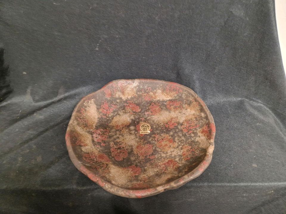 Ruscha Art, Schale Obstschale, Handgearbeitet Keramik