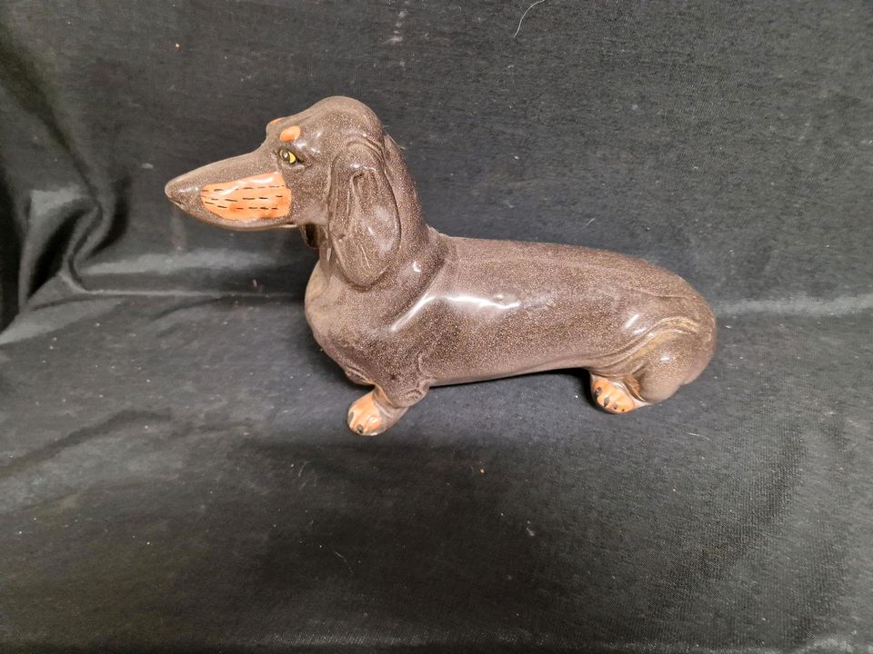 Ceramiche Signest, Dackel , Porzellan, Hund