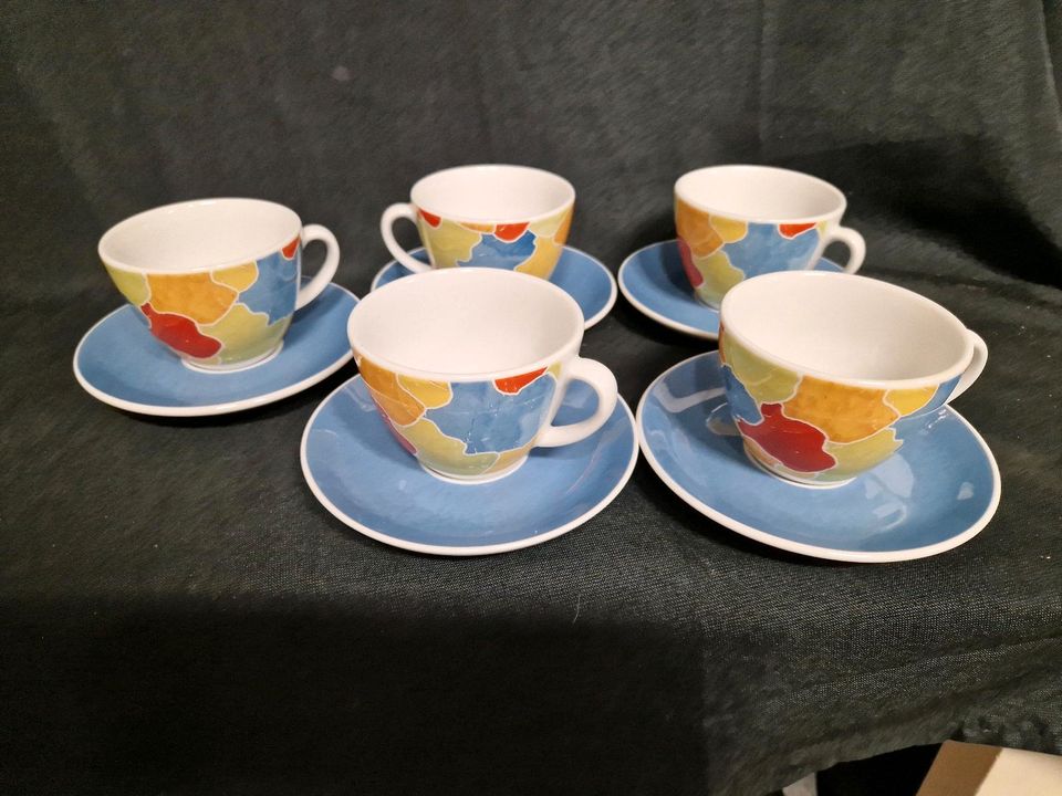 Retsch Kaffeetassen bunt