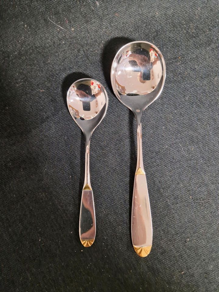 Wmf Prisma Gold, Besteck Sahnelöffel, Zuckerlöffel