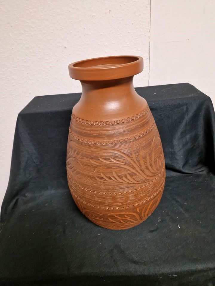 Bodenvase, braun