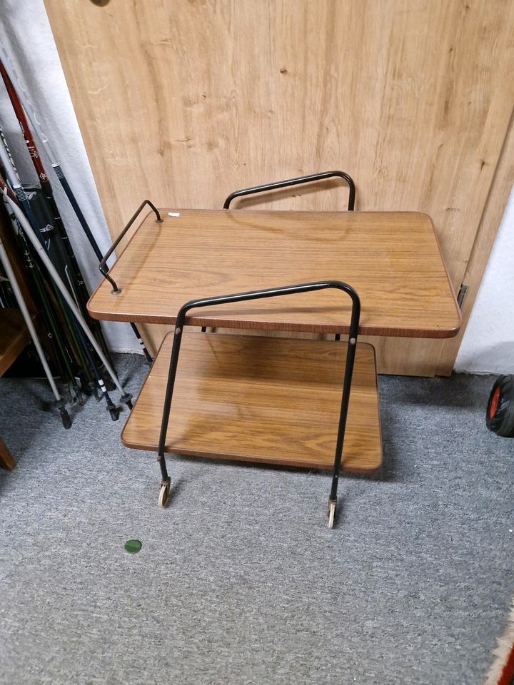 Servierwagen, Blumenwagen, retro