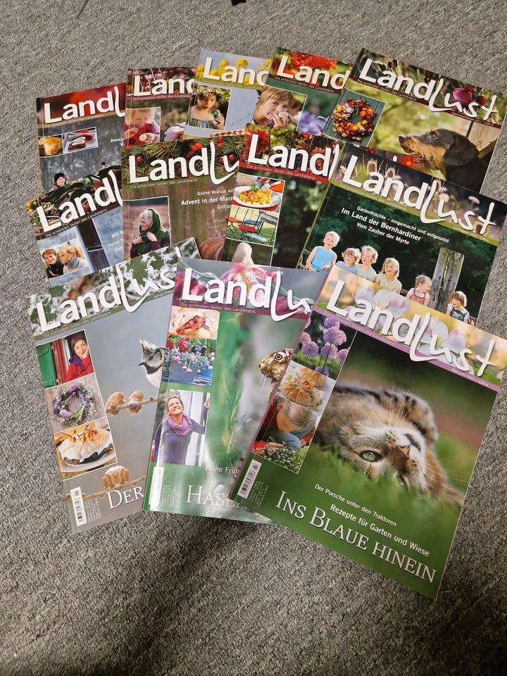 Landlust Kataloge, Rezepte, Zeitschriften