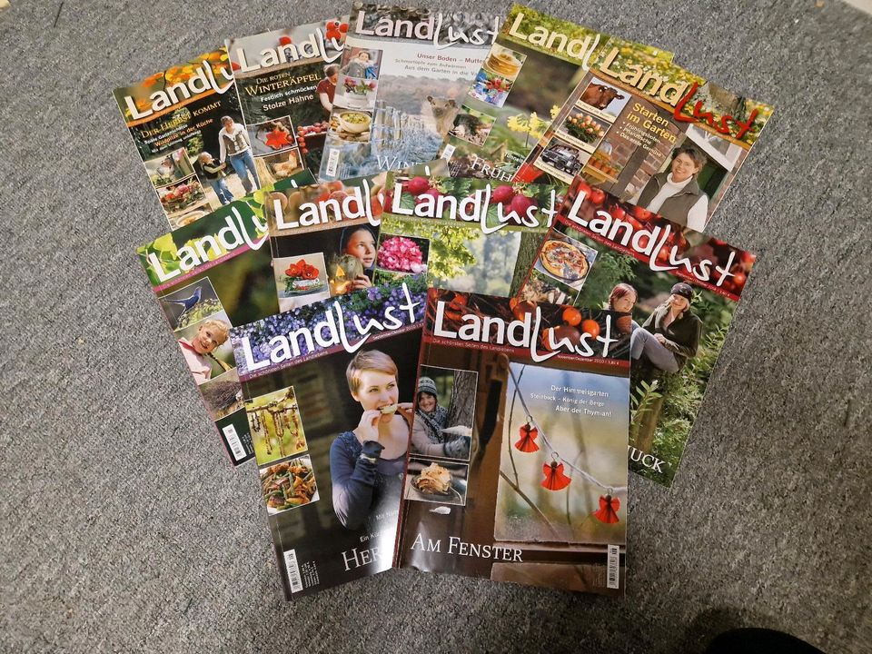 Landlust Kataloge, Rezepte, Zeitschriften